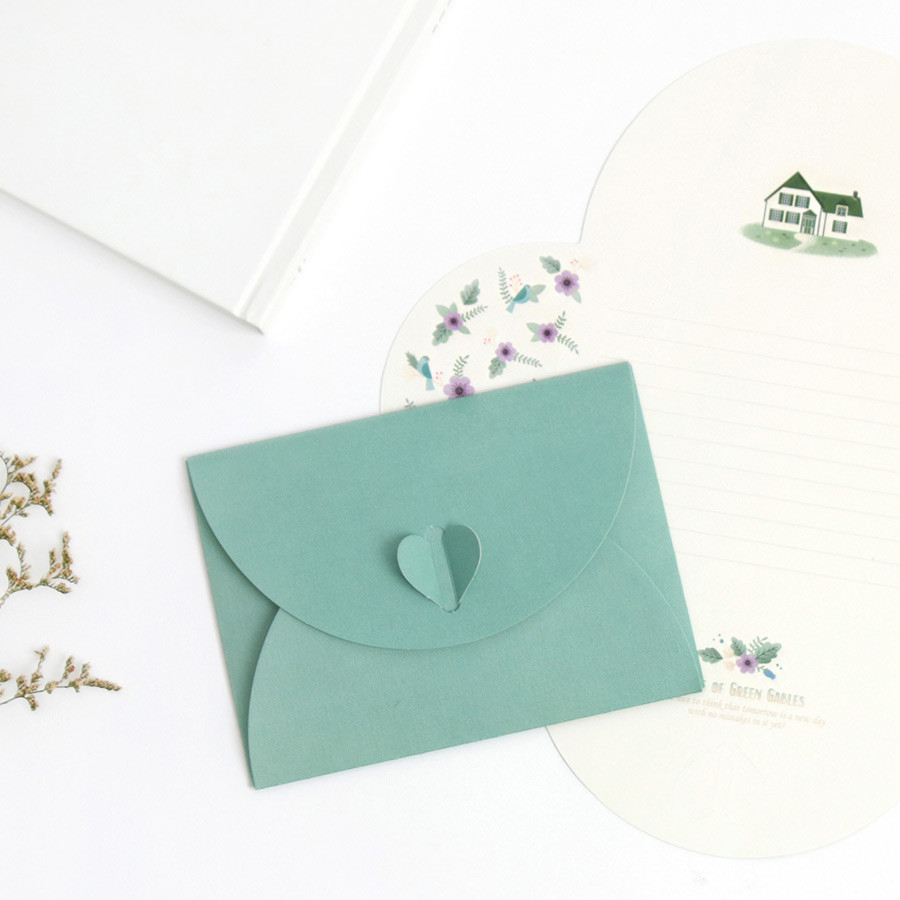 Bookfriends World literature folding letter 4 sheets set